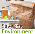 Washable and Reusable Paper Bag