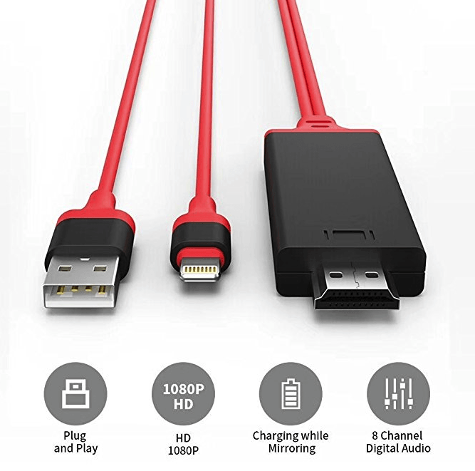 iPhone Screen To TV Cable