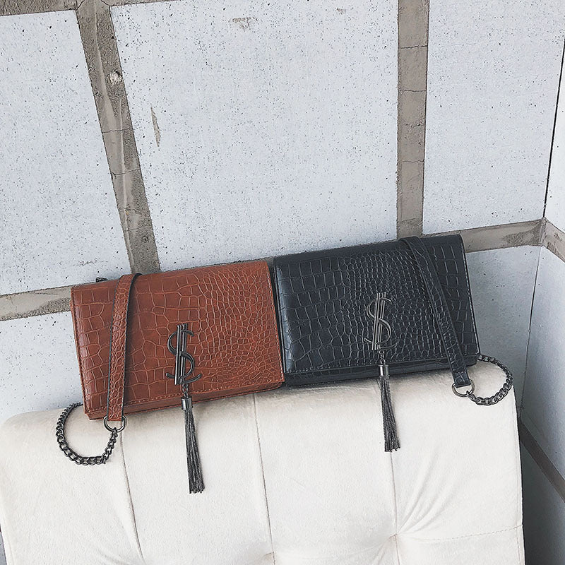 New Fashion Crocodile leather Bag Famous Brand Luxury Handbags