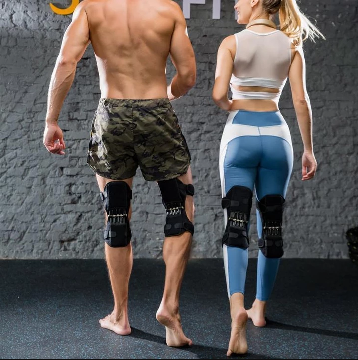 Powerful Rebound Spring Force Knee Pads 1 pair (2 pcs.)
