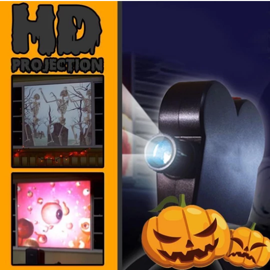 WINDOW LASER PROJECTOR FOR HALLOWEEN & CHRISTMAS (BUY 2+ TO GET 15% OFF)
