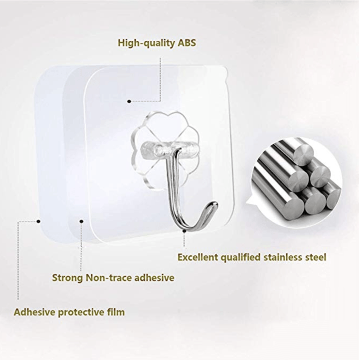 50KG Nano Sucking Hook (20PCS)